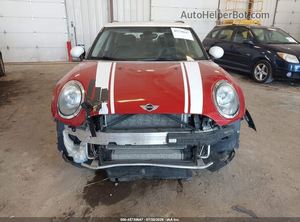 WMWLU1C50H2F28099 2017 MINI CLUBMAN Red Front view