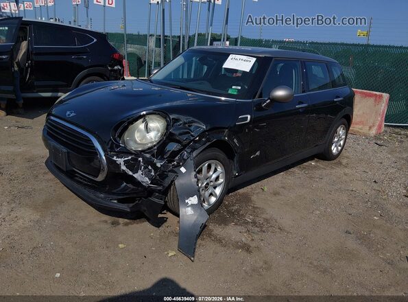 WMWLU1C58H2C41755 2017 MINI CLUBMAN Black წინა მარცხენა ხედი სამი მეოთხედიდან
