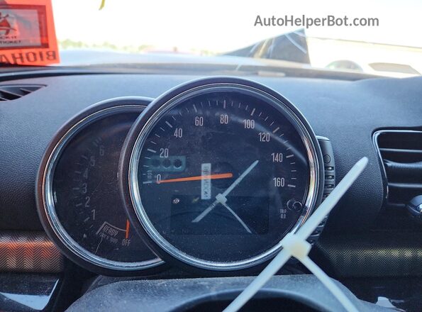 WMWLU5C32H2E83995 2017 MINI COOPER Gray Instrument cluster view