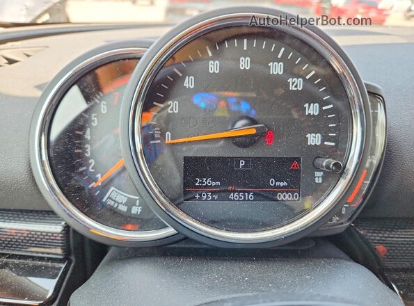 WMWLU5C56K2G05251 2019 MINI COOPER Gray Widok zestawu wskaźników