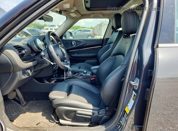 WMWLU5C56K2G05251 2019 MINI COOPER Gray Widok wnętrza z przodu