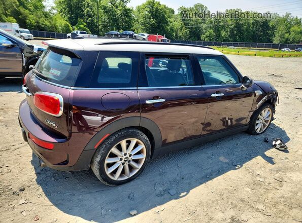 WMWLU5C57H2E81385 2017 MINI COOPER Burgundy Հետևի աջ