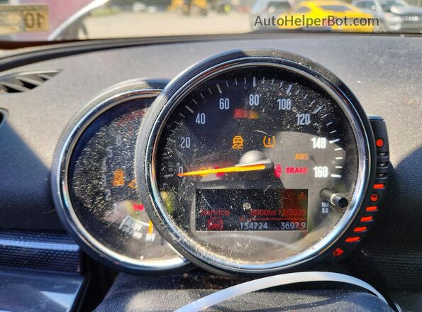 WMWLU5C57H2E81385 2017 MINI COOPER Burgundy Սարքավորումների վահանակի տեսք
