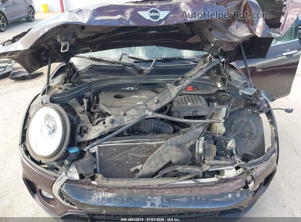 WMWLU5C5XH2E82739 2017 MINI CLUBMAN Темно-бордовый Вид спереди