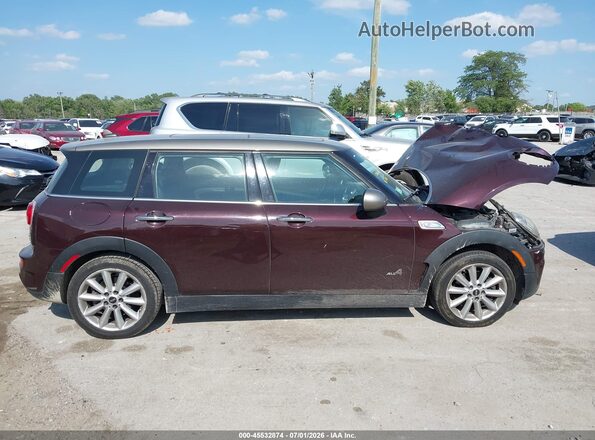 WMWLU5C5XH2E82739 2017 MINI CLUBMAN Темно-бордовый Панорамный вид салона 360°