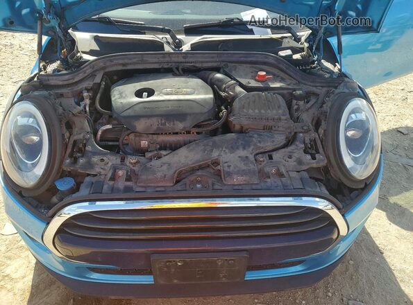 WMWWG5C32H3C20582 2017 MINI COOPER Blue Rear interior view