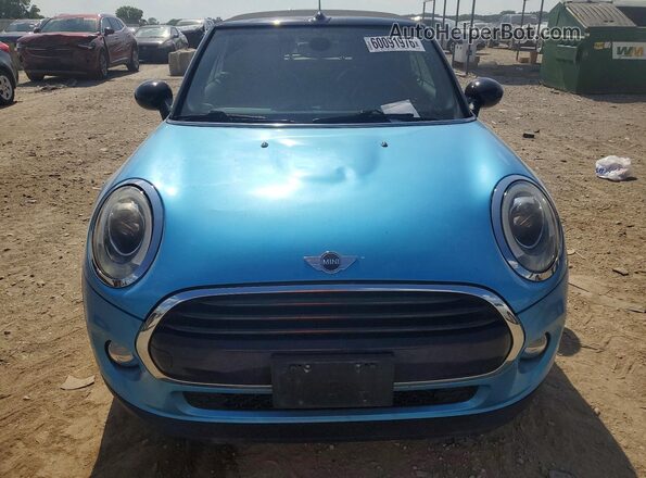 WMWWG5C32H3C20582 2017 MINI COOPER Blue Front view