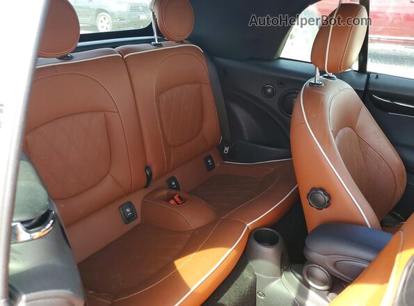 WMWWG5C3XH3C20409 2017 MINI COOPER Charcoal Rear seats view