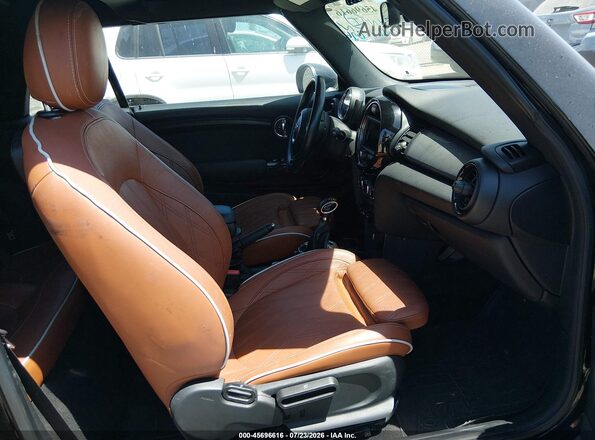 WMWWG5C51H3C20218 2017 MINI CONVERTIBLE Black Вид салону спереду