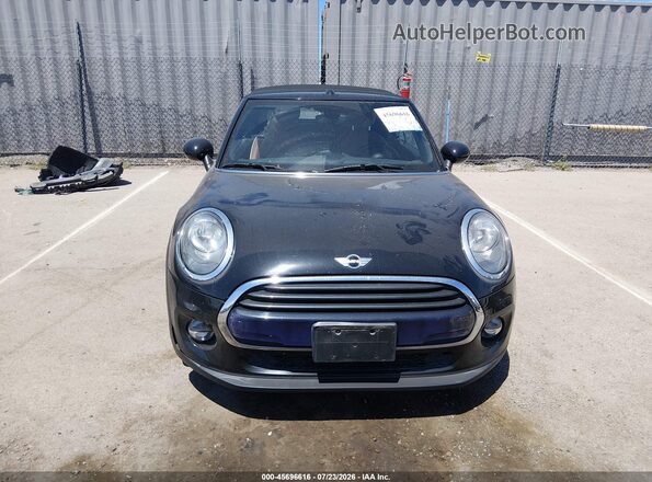 WMWWG5C51H3C20218 2017 MINI CONVERTIBLE Black Вид задньої частини салону