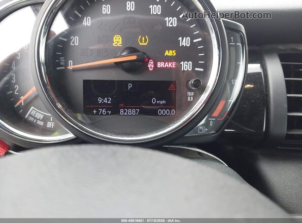 WMWWG5C52K3F79715 2019 MINI CONVERTIBLE Red Rear seats view