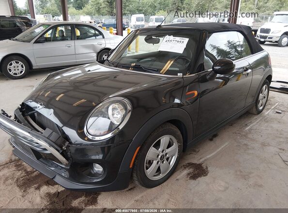 WMWWG5C57K3F79578 2019 MINI CONVERTIBLE Черный Передняя левая четверть