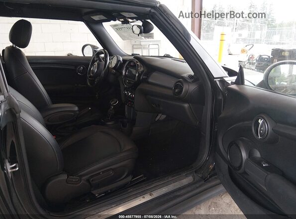 WMWWG5C57K3F79578 2019 MINI CONVERTIBLE Черный Вид салона спереди