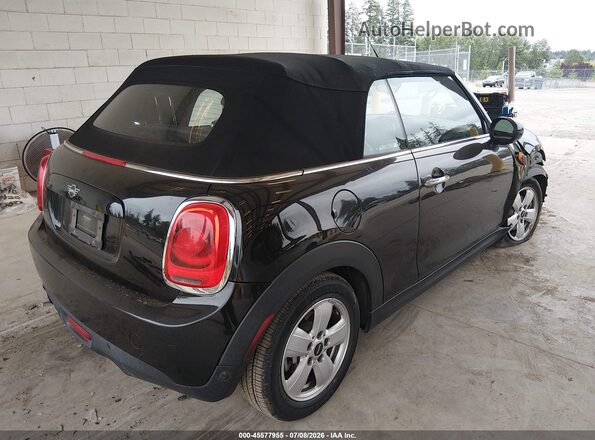 WMWWG5C57K3F79578 2019 MINI CONVERTIBLE Черный Задняя правая четверть