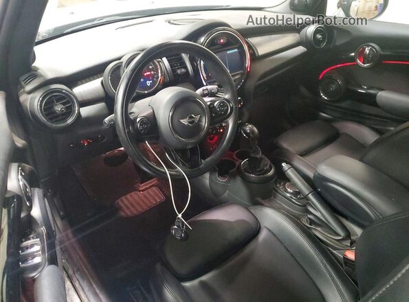 WMWWG9C52J3C82790 2018 MINI COOPER Gray Вид панелі приладів