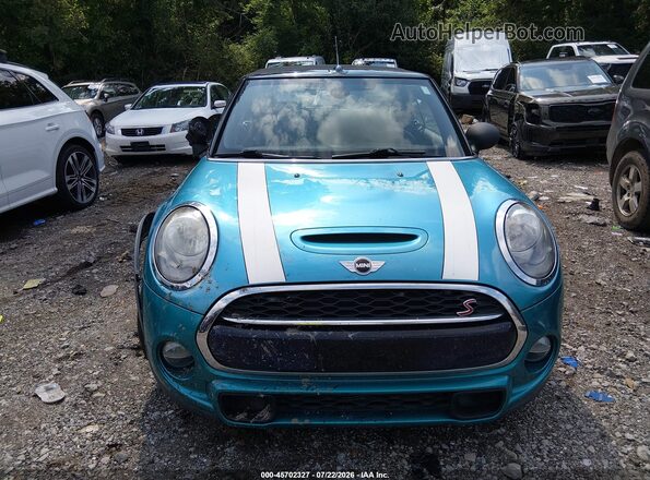 WMWWG9C55H3C80574 2017 MINI CONVERTIBLE Teal Вид щитка приладів