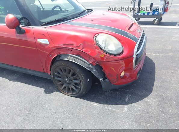 WMWWG9C56J3E38989 2018 MINI CONVERTIBLE Красный Вид спереди