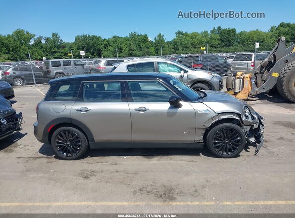 WMWXJ1C01L2L38686 2020 MINI CLUBMAN Silver Սալոնի հետևի տեսք