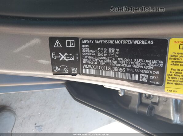 WMWXJ1C01L2L38686 2020 MINI CLUBMAN Silver Շարժիչի բաժամունքի տեսք