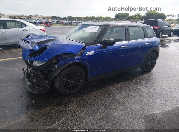WMWXJ1C01L2L51163 2020 MINI CLUBMAN Blue Przód lewy