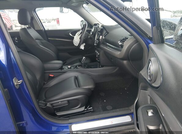 WMWXJ1C01L2L51163 2020 MINI CLUBMAN Blue Widok wnętrza z przodu