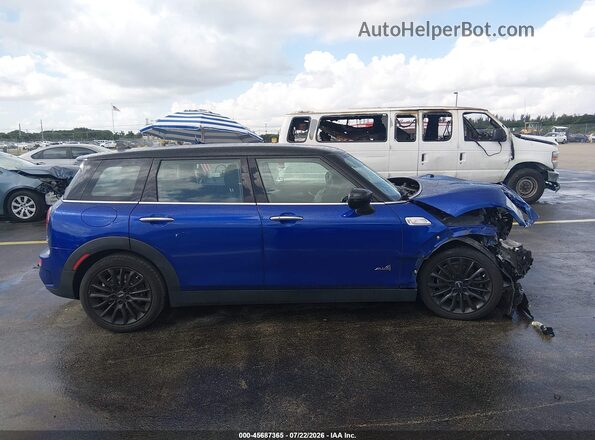 WMWXJ1C01L2L51163 2020 MINI CLUBMAN Blue Widok wnętrza z tyłu