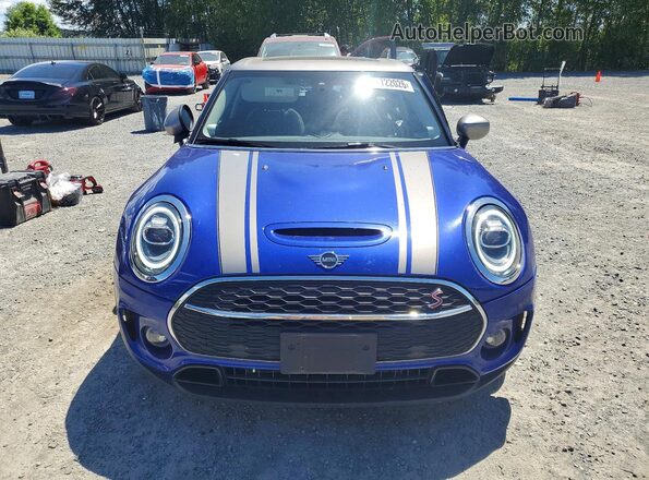 WMWXJ1C03L2M18992 2020 MINI COOPER Blue Դիմացի տեսք