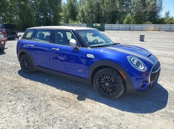 WMWXJ1C03L2M18992 2020 MINI COOPER Blue Առջևի աջ