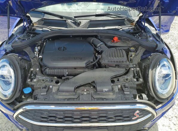 WMWXJ1C03L2M18992 2020 MINI COOPER Blue Շարժիչի բաժամունքի տեսք