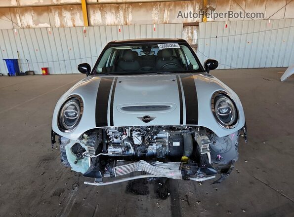 WMWXJ1C06M2P38700 2021 MINI COOPER Gray Դիմացի տեսք