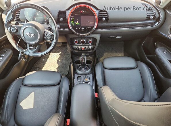 WMWXJ1C07M2P02496 2021 MINI COOPER White Առջևի վահանակի տեսք