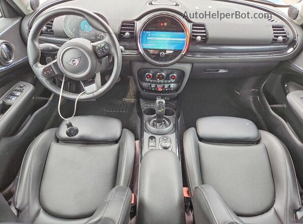 WMWXJ1C08N2P83025 2022 MINI COOPER Blue Առջևի վահանակի տեսք