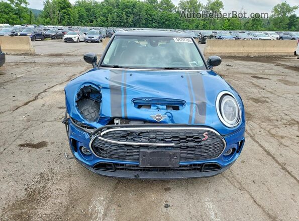 WMWXJ1C08N2P83025 2022 MINI COOPER Blue Դիմացի տեսք