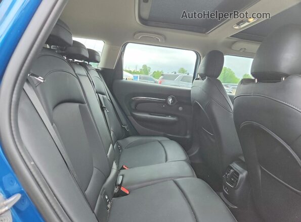 WMWXJ1C08N2P83025 2022 MINI COOPER Blue Սալոնի հետևի տեսք