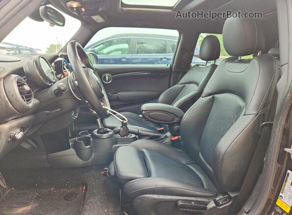 WMWXM9C50K2H38757 2019 MINI COOPER Black Widok wnętrza z przodu