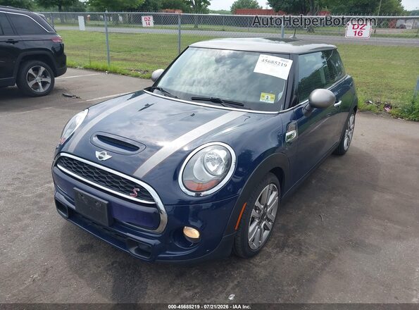 WMWXP7C31H3C62015 2017 MINI HARDTOP Dark Blue Vista tres cuartos delantera izquierda