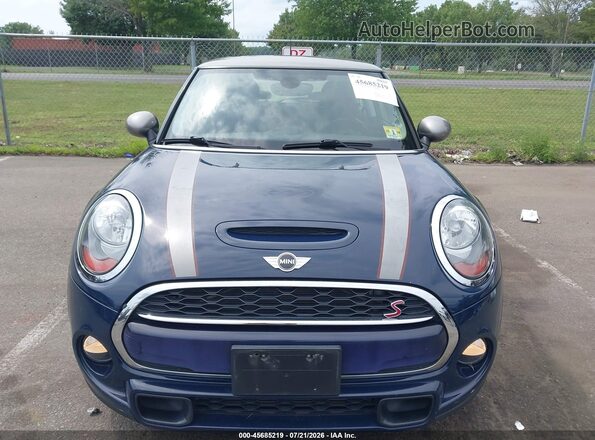 WMWXP7C31H3C62015 2017 MINI HARDTOP Dark Blue Vista del cuadro de instrumentos