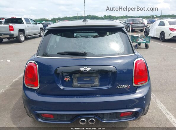 WMWXP7C31H3C62015 2017 MINI HARDTOP Dark Blue Vista interior de 360 grados