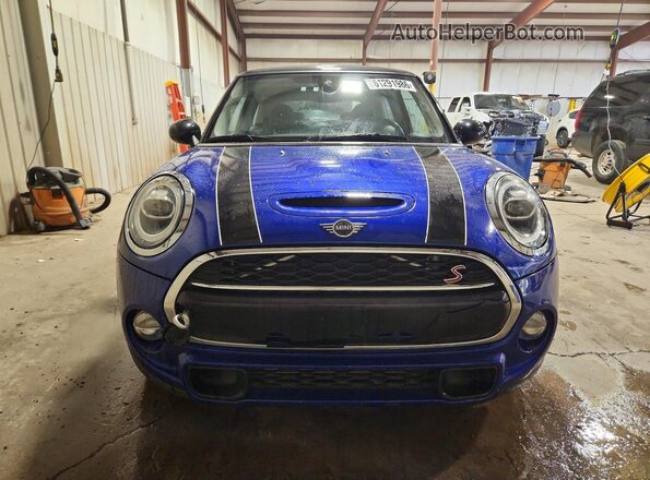WMWXP7C50K2H60642 2019 MINI COOPER Blue Դիմացի տեսք