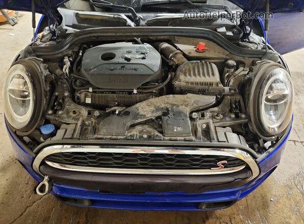 WMWXP7C50K2H60642 2019 MINI COOPER Blue Սալոնի հետևի տեսք