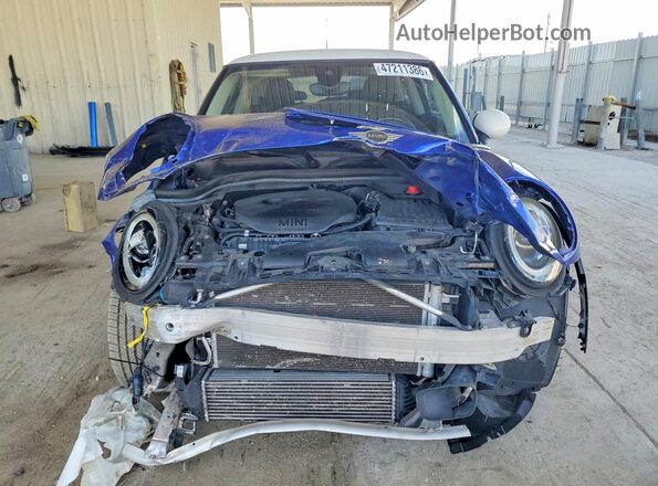 WMWXP7C52K2A50156 2019 MINI COOPER Синий Вид спереди