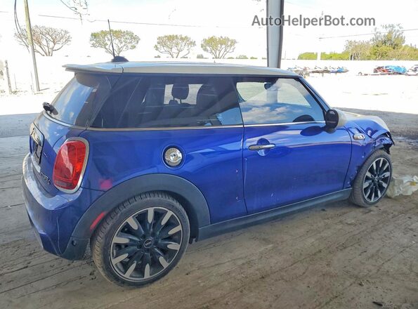 WMWXP7C52K2A50156 2019 MINI COOPER Синий Задняя правая четверть