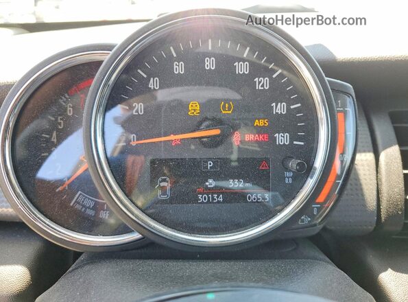 WMWXR3C06L2L93140 2020 MINI COOPER Green Սարքավորումների վահանակի տեսք