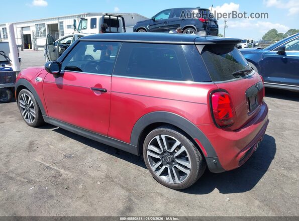 WMWXR5C06M2N40134 2021 MINI HARDTOP Red Rear left