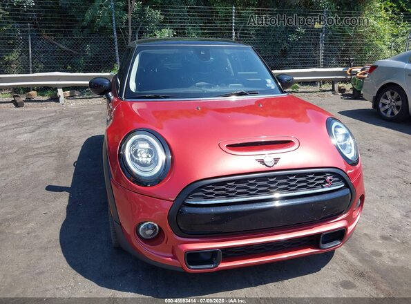 WMWXR5C06M2N40134 2021 MINI HARDTOP Red Instrument cluster view