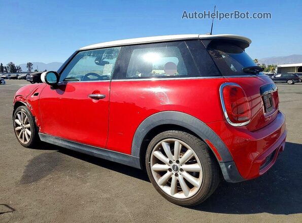 WMWXR5C08L2L67229 2020 MINI COOPER Red უკანა მარცხენა