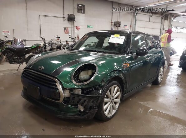 WMWXU1C30H2F78081 2017 MINI HARDTOP Green Front view