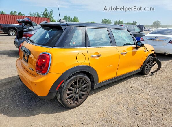 WMWXU1C35H2F78321 2017 MINI COOPER Orange Задня права чверть
