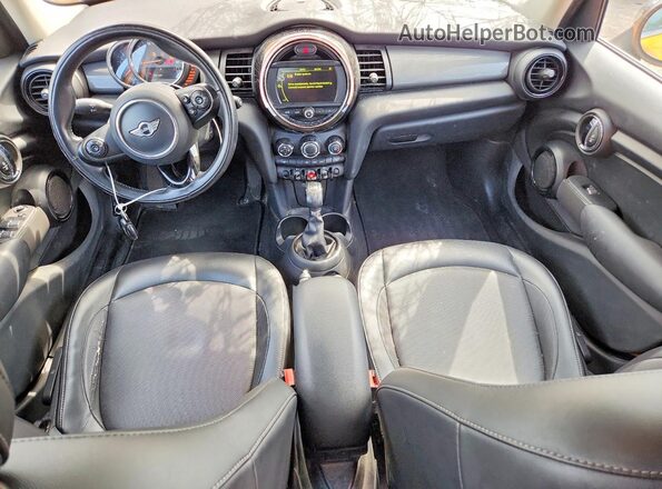 WMWXU1C35H2F78321 2017 MINI COOPER Orange Вид панелі приладів
