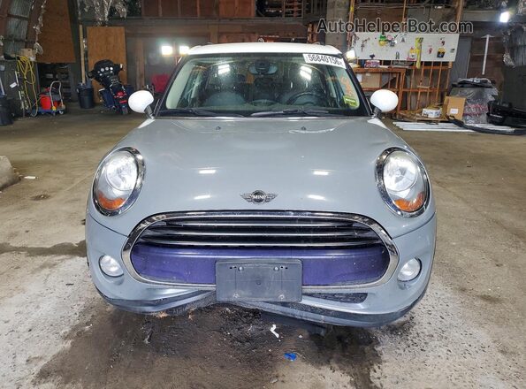 WMWXU1C50G2D10602 2016 MINI COOPER Gray Widok z przodu